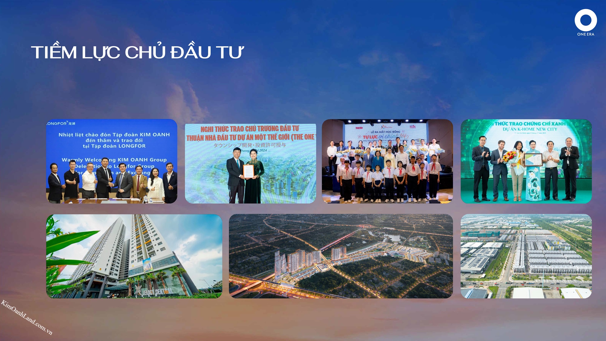 chủ đầu tư One Era - Kim Oanh Group KINERA